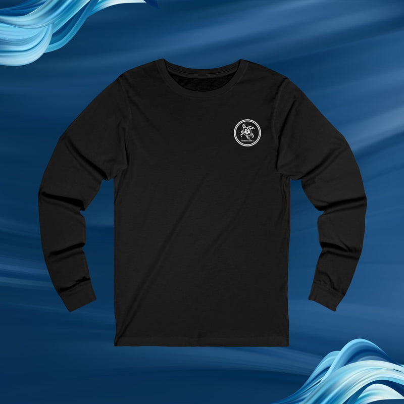 Custom Waverider Coffee Company Logo Designed Jersey Long Sleeve Tee