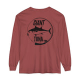 Giant Tuna Long Sleeve Sport T-Shirt - Waverider Coffee Company Design