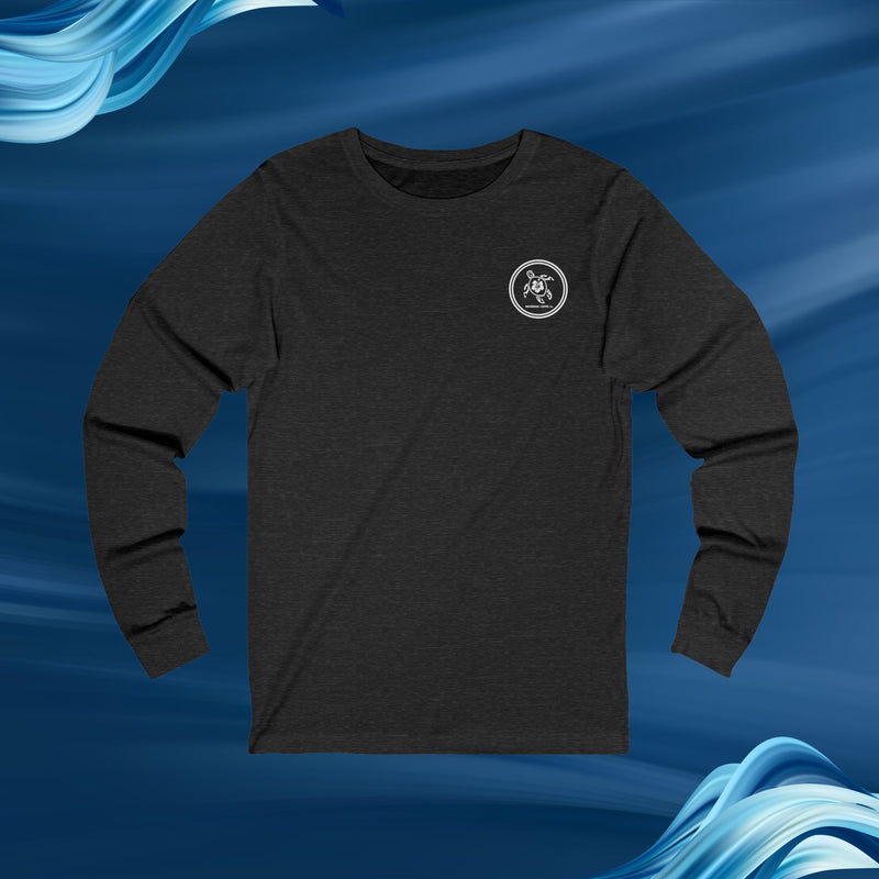 Custom Waverider Coffee Company Logo Designed Jersey Long Sleeve Tee