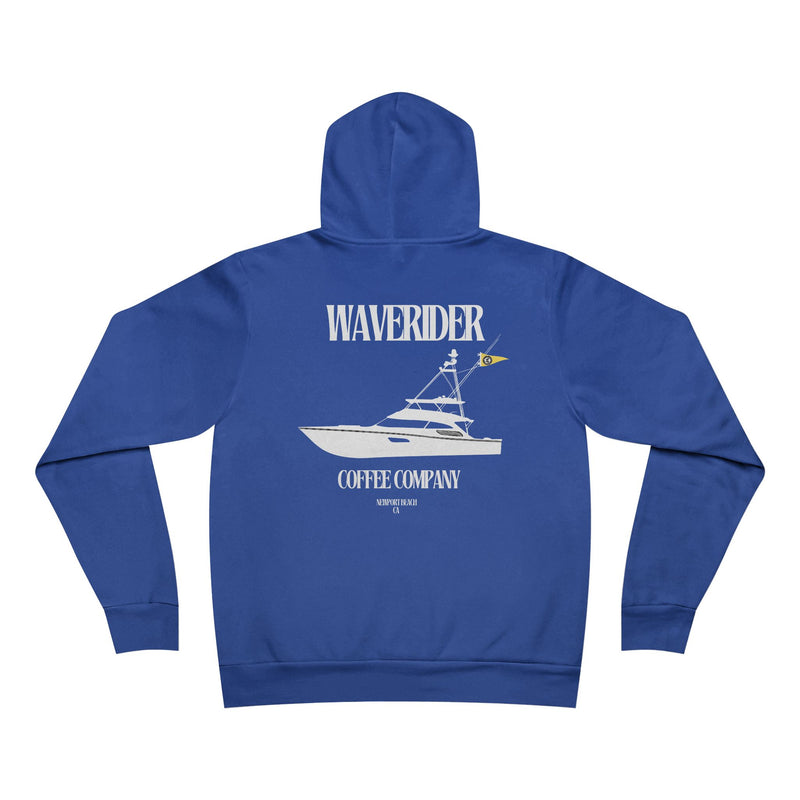 Enjoy the exciting new Waverider Coffee Company Big Tuna Fishing Tournament Sponge Fleece Pullover Hoodie