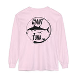 Giant Tuna Long Sleeve Sport T-Shirt - Waverider Coffee Company Design