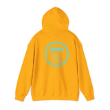 WAVERIDER COFFEE COMPANY BEACH BABE LOGO DESIGNED PULLOVER HOODIE