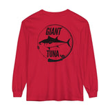 Giant Tuna Long Sleeve Sport T-Shirt - Waverider Coffee Company Design