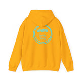 WAVERIDER COFFEE COMPANY BEACH BABE LOGO DESIGNED PULLOVER HOODIE