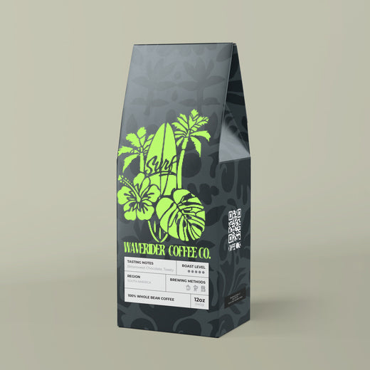 WAVERIDER COFFEE COMPANY CASCADES COFFEE BLEND MEDIUM DARK ROAST