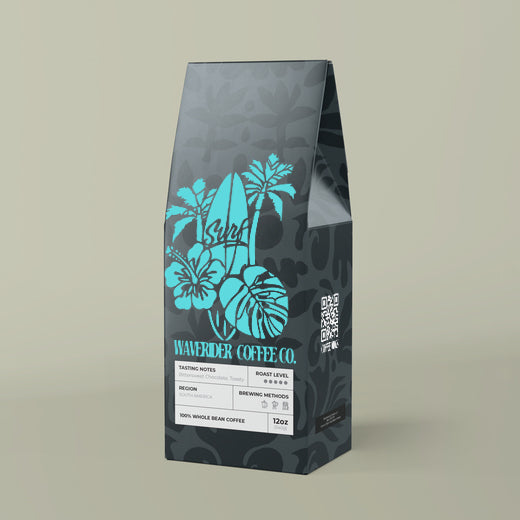 WAVERIDER COFFEE COMPANY FLATHEAD VALLEY COFFEE BLEND MEDIUM-DARK ROAST