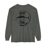 Giant Tuna Long Sleeve Sport T-Shirt - Waverider Coffee Company Design