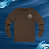 Custom Waverider Coffee Company Logo Designed Jersey Long Sleeve Tee