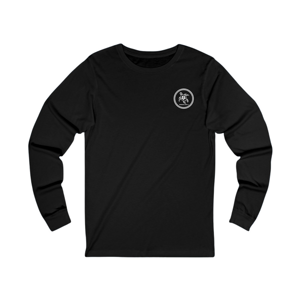 Custom Waverider Coffee Company Logo Designed Jersey Long Sleeve Tee